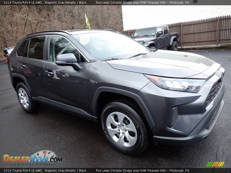 2019 Toyota RAV4 LE AWD Magnetic Gray Metallic / Black Photo #8