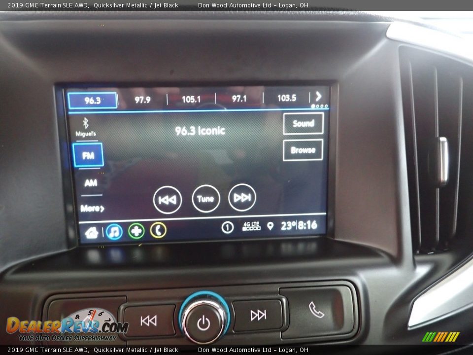 2019 GMC Terrain SLE AWD Quicksilver Metallic / Jet Black Photo #2