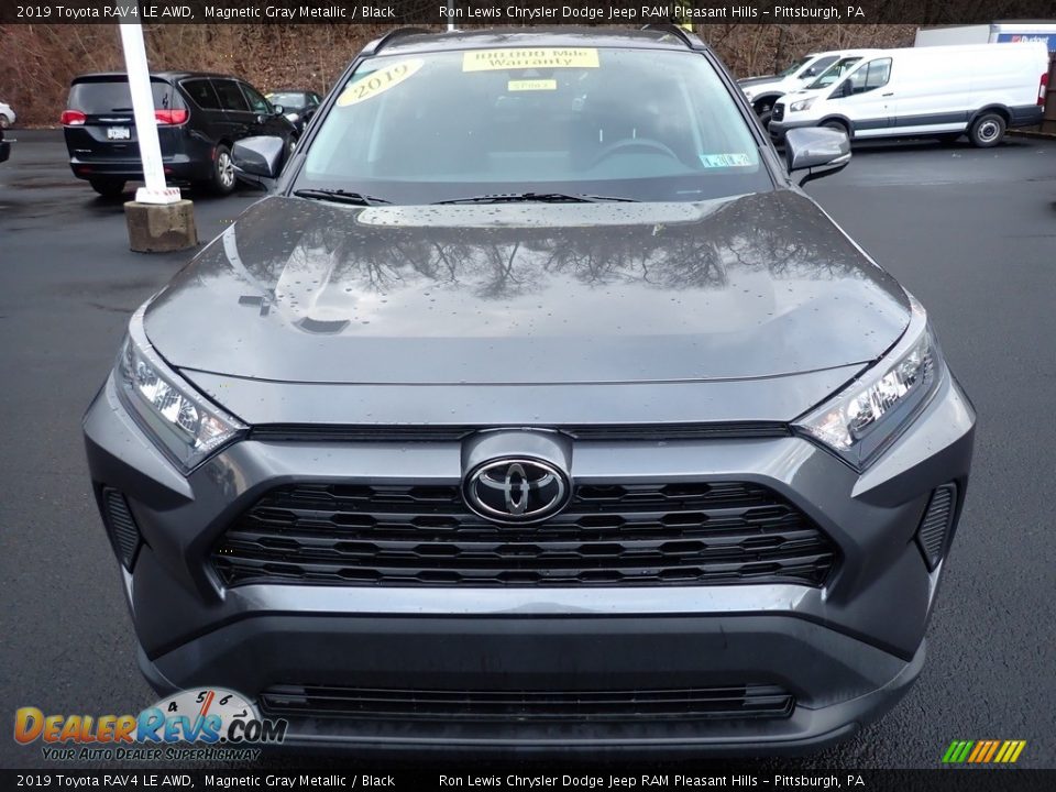 2019 Toyota RAV4 LE AWD Magnetic Gray Metallic / Black Photo #9