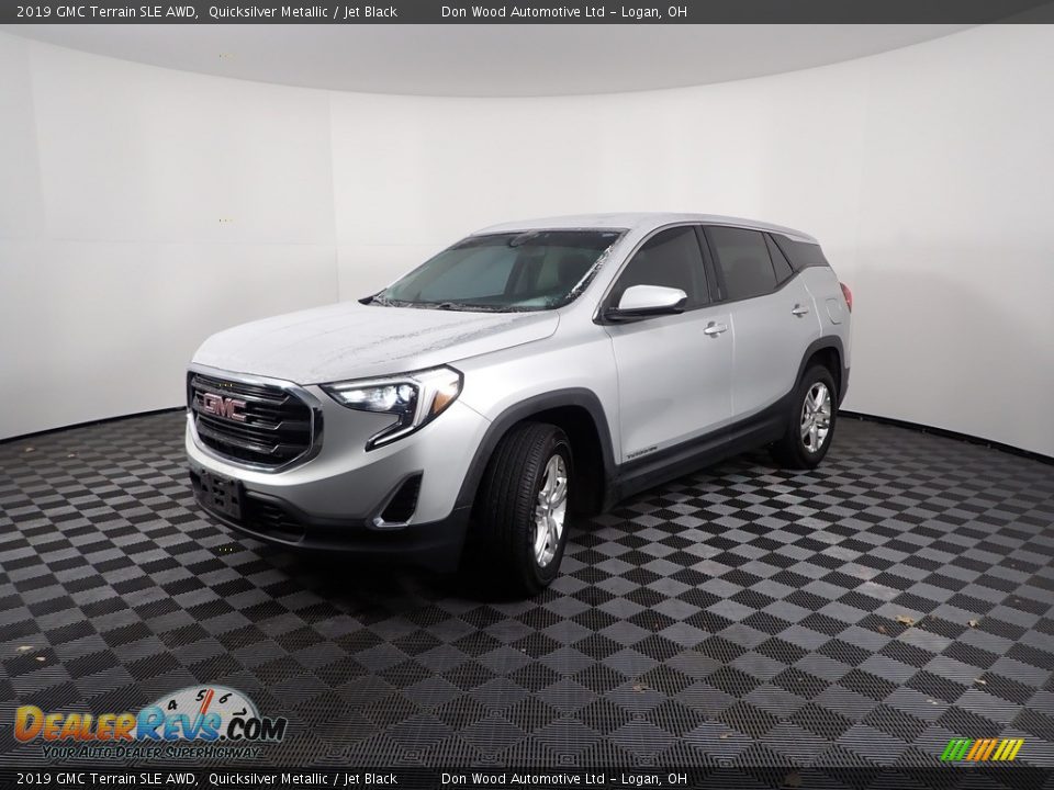 2019 GMC Terrain SLE AWD Quicksilver Metallic / Jet Black Photo #5