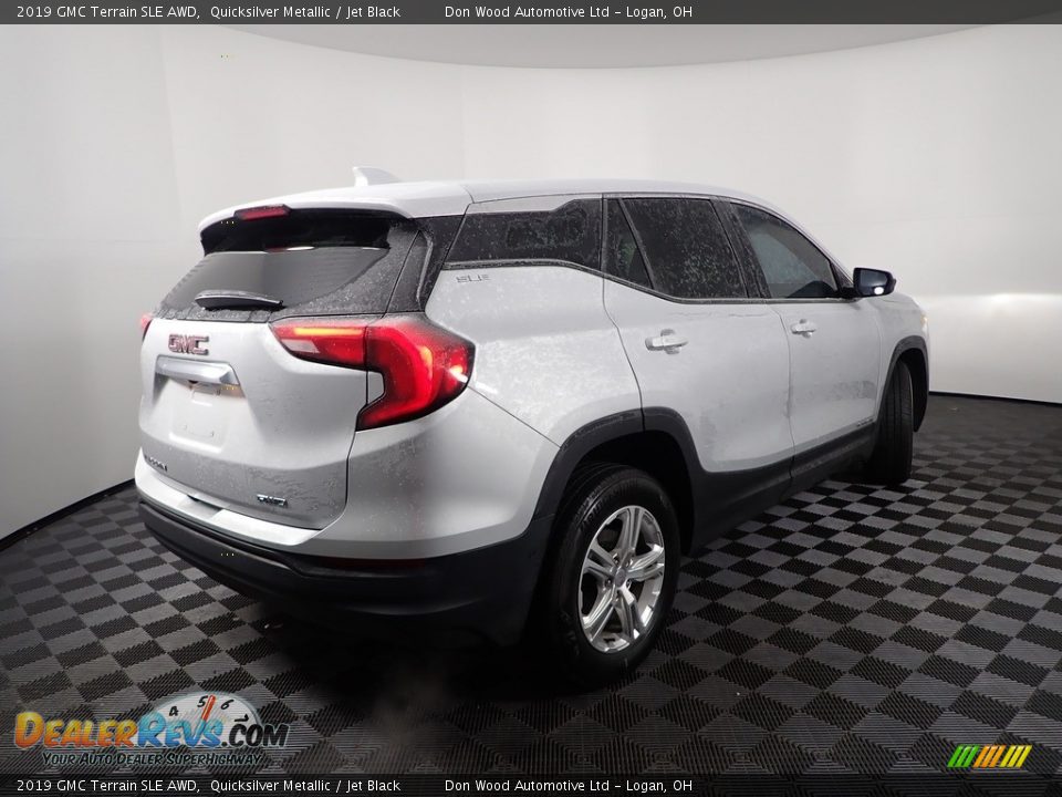 2019 GMC Terrain SLE AWD Quicksilver Metallic / Jet Black Photo #10