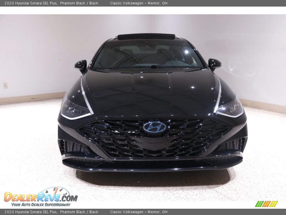 2020 Hyundai Sonata SEL Plus Phantom Black / Black Photo #2