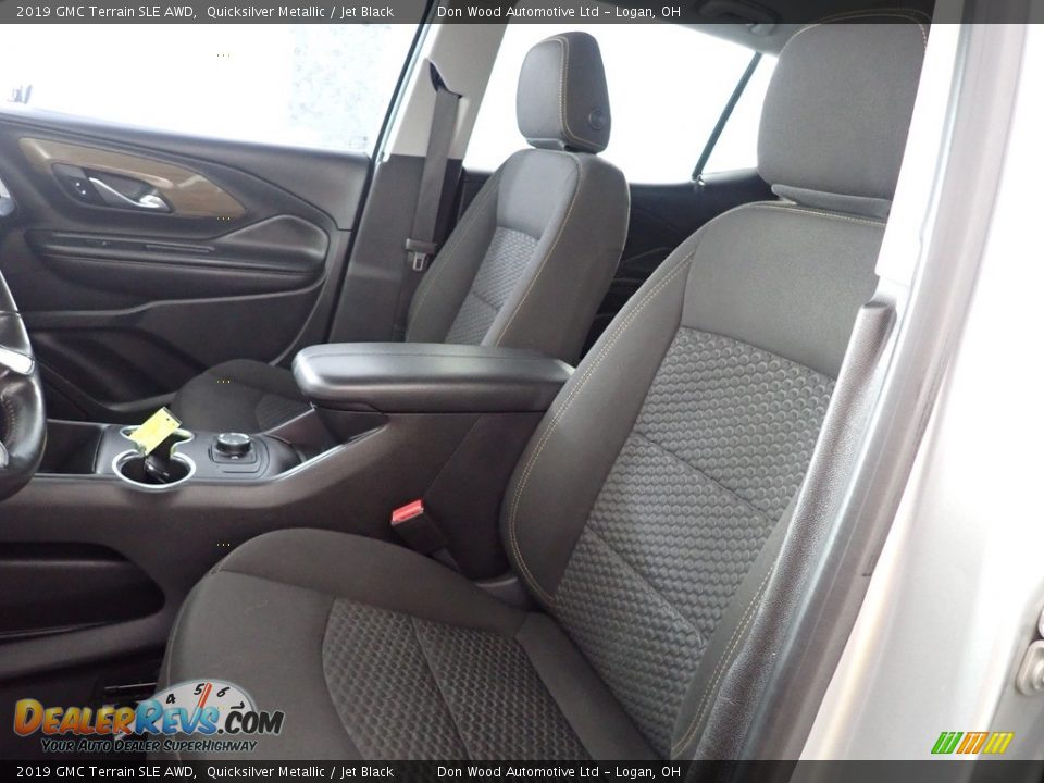 2019 GMC Terrain SLE AWD Quicksilver Metallic / Jet Black Photo #14