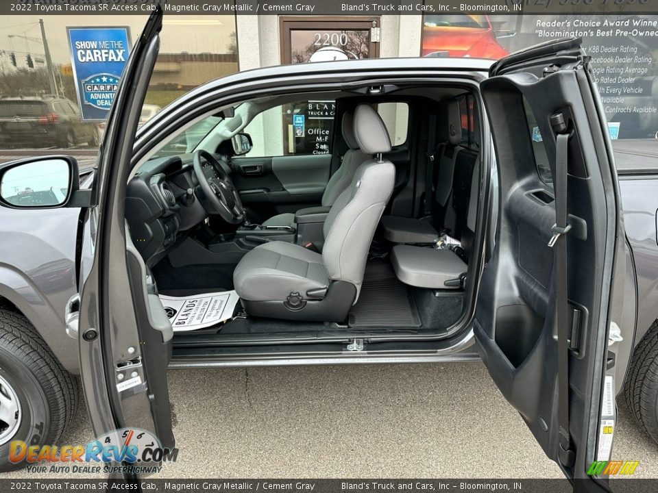 2022 Toyota Tacoma SR Access Cab Magnetic Gray Metallic / Cement Gray Photo #27