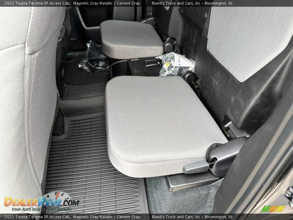 Rear Seat of 2022 Toyota Tacoma SR Access Cab Photo #28