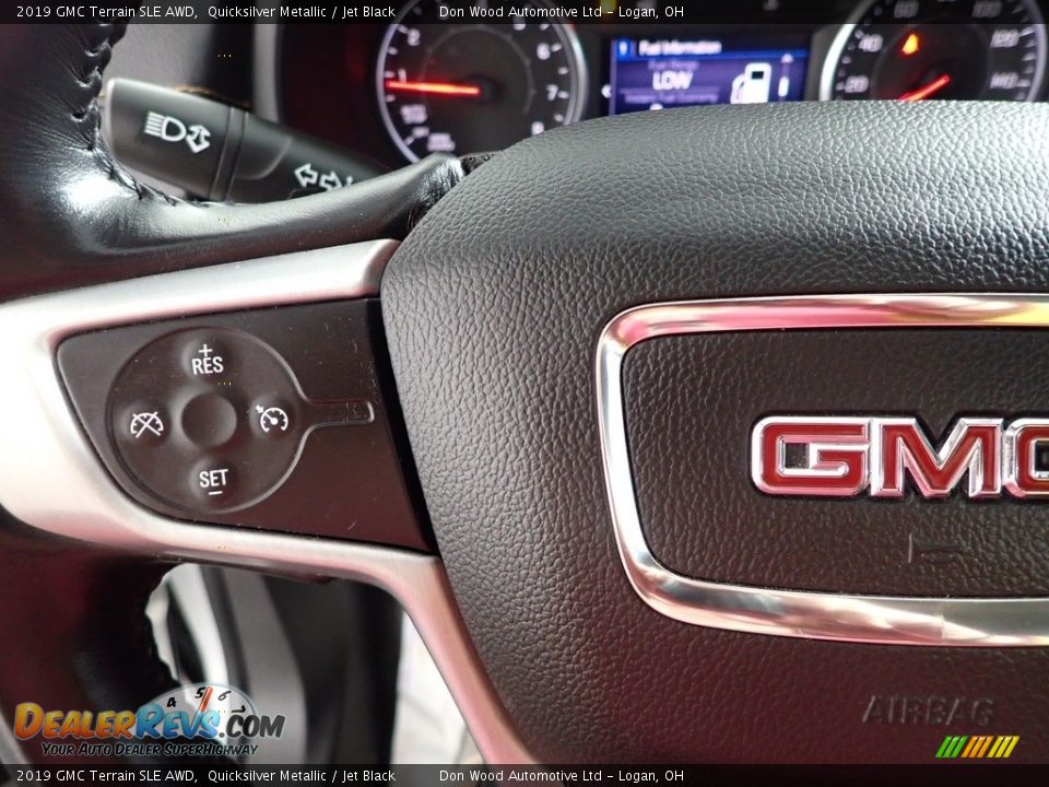 2019 GMC Terrain SLE AWD Quicksilver Metallic / Jet Black Photo #16