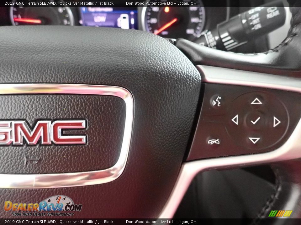 2019 GMC Terrain SLE AWD Quicksilver Metallic / Jet Black Photo #17