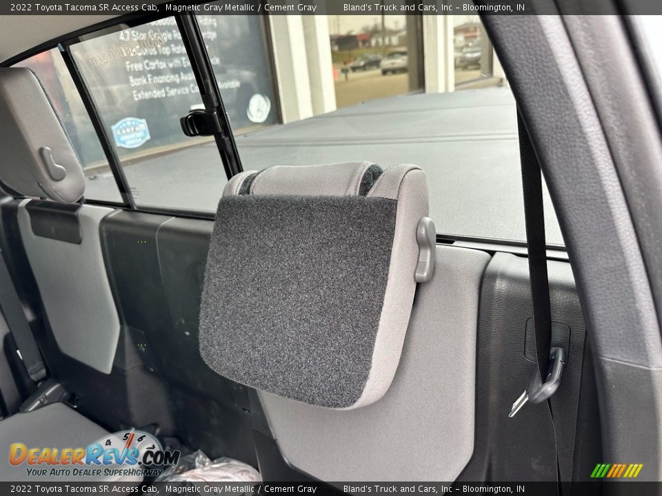 Rear Seat of 2022 Toyota Tacoma SR Access Cab Photo #31
