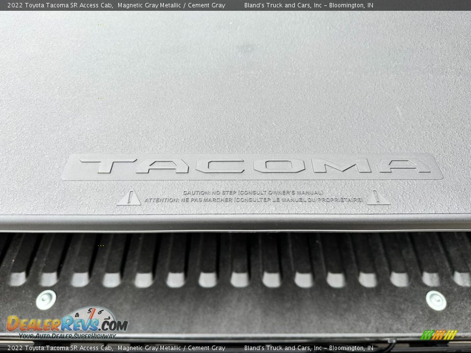 2022 Toyota Tacoma SR Access Cab Magnetic Gray Metallic / Cement Gray Photo #36