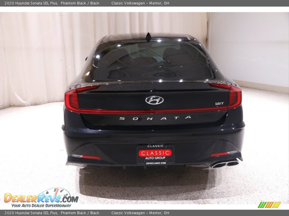 2020 Hyundai Sonata SEL Plus Phantom Black / Black Photo #20