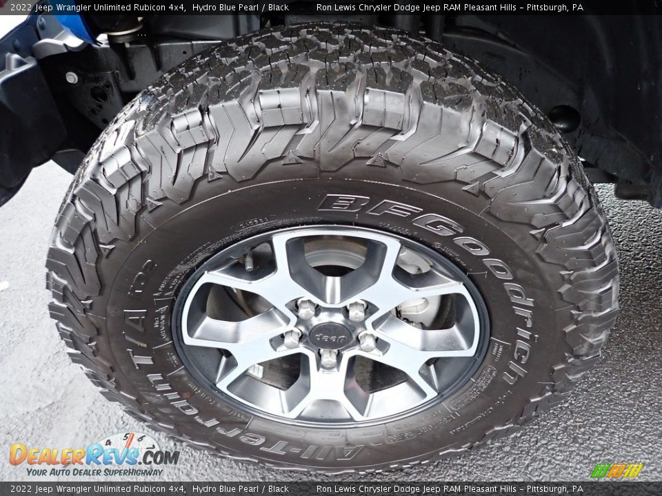 2022 Jeep Wrangler Unlimited Rubicon 4x4 Wheel Photo #10