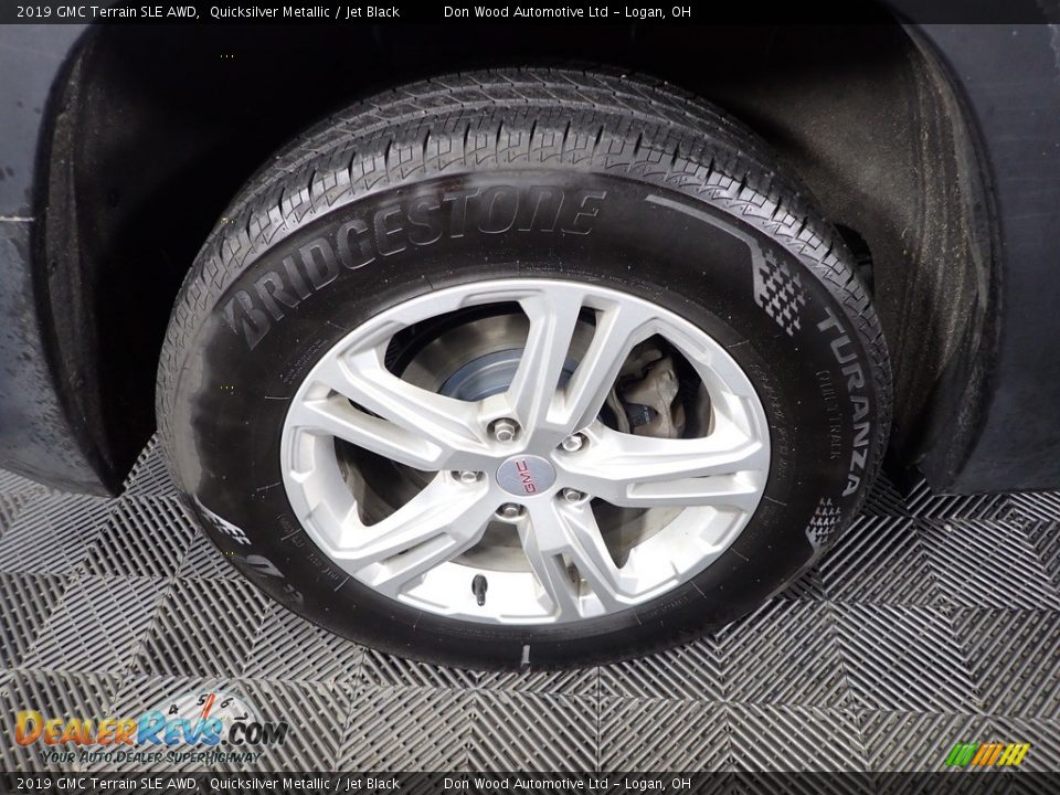 2019 GMC Terrain SLE AWD Quicksilver Metallic / Jet Black Photo #29