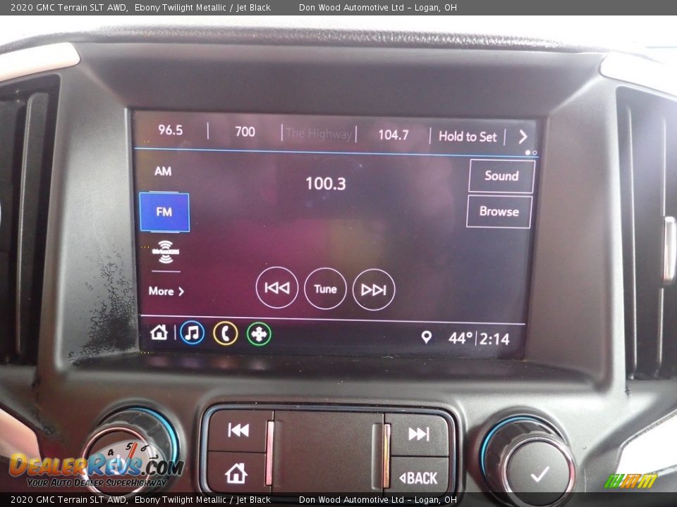 2020 GMC Terrain SLT AWD Ebony Twilight Metallic / Jet Black Photo #2