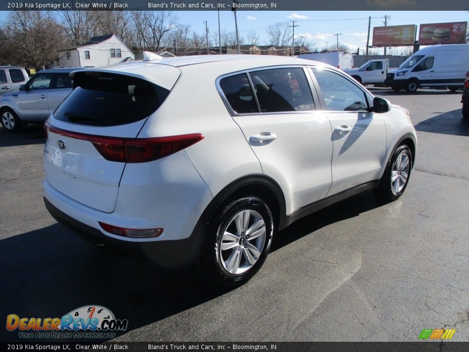 2019 Kia Sportage LX Clear White / Black Photo #4