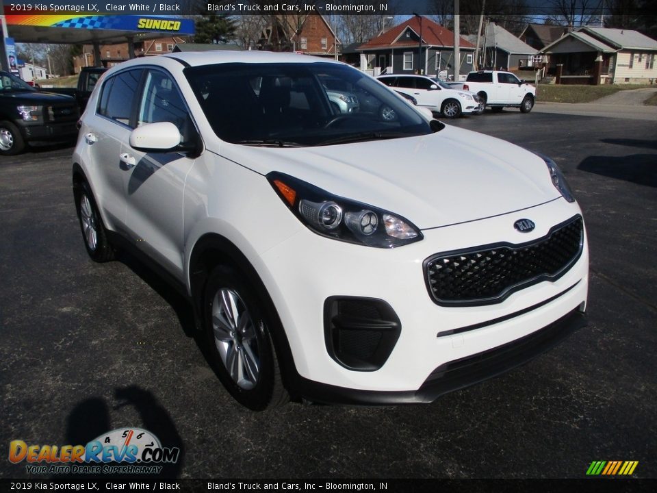 2019 Kia Sportage LX Clear White / Black Photo #5