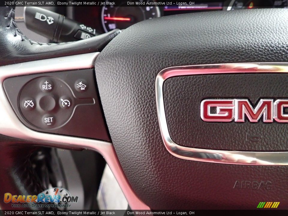 2020 GMC Terrain SLT AWD Ebony Twilight Metallic / Jet Black Photo #17