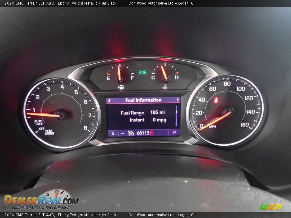 2020 GMC Terrain SLT AWD Ebony Twilight Metallic / Jet Black Photo #19