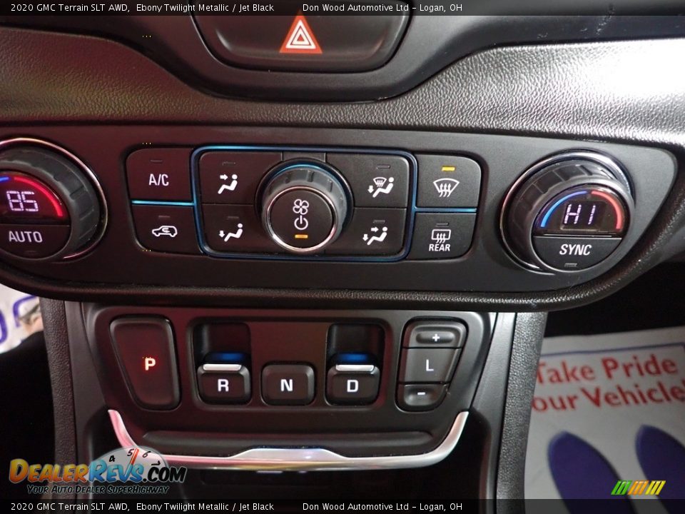 2020 GMC Terrain SLT AWD Ebony Twilight Metallic / Jet Black Photo #20