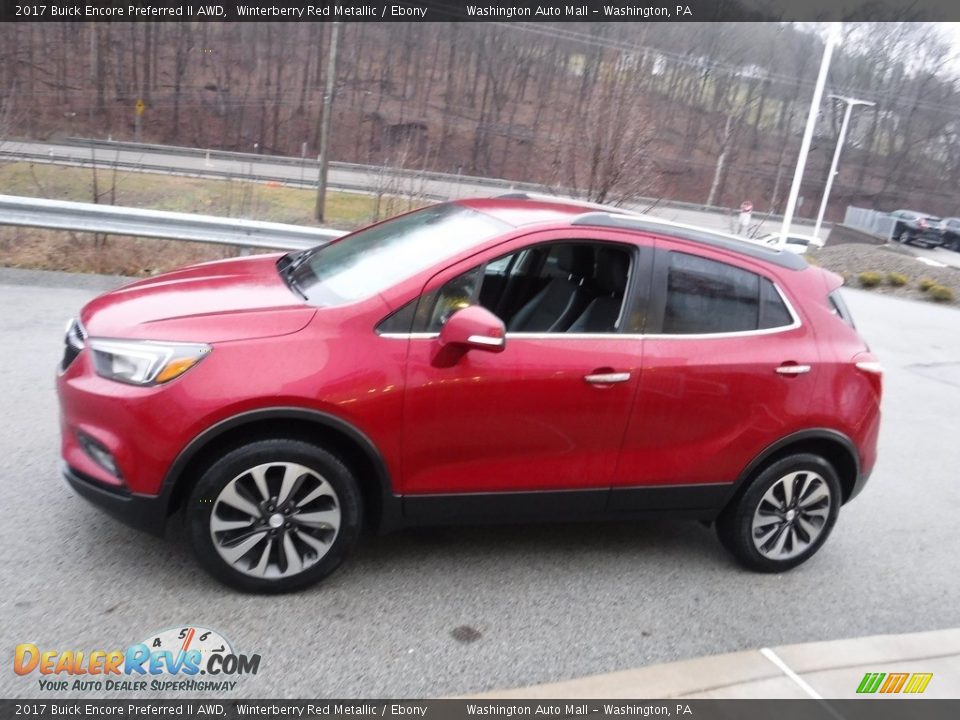 2017 Buick Encore Preferred II AWD Winterberry Red Metallic / Ebony Photo #13