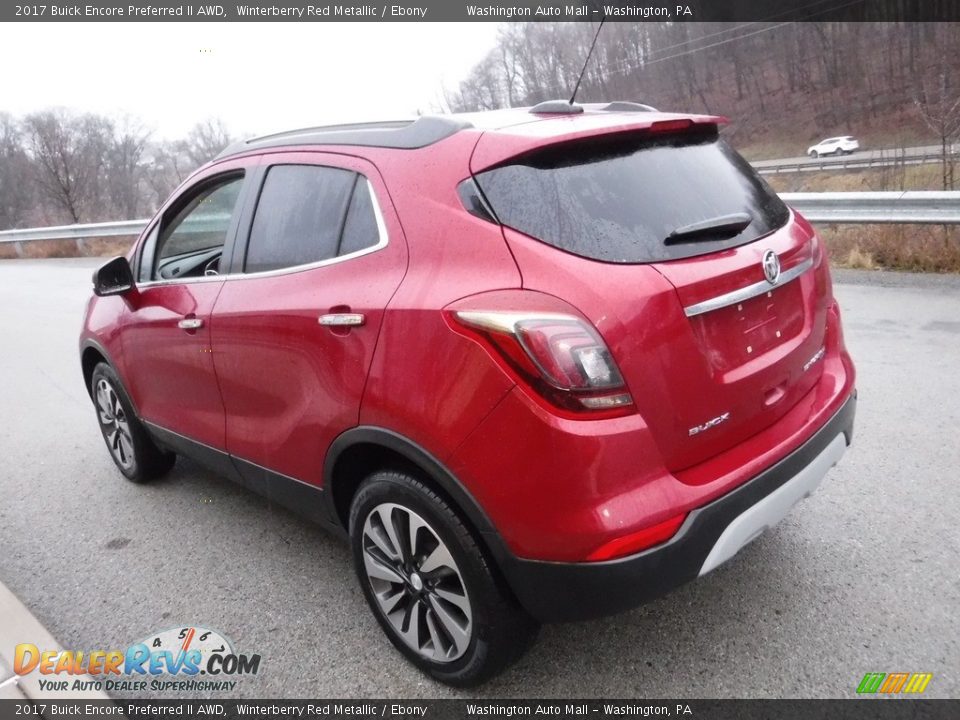 2017 Buick Encore Preferred II AWD Winterberry Red Metallic / Ebony Photo #14