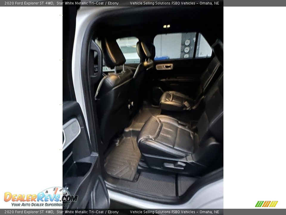 Rear Seat of 2020 Ford Explorer ST 4WD Photo #4