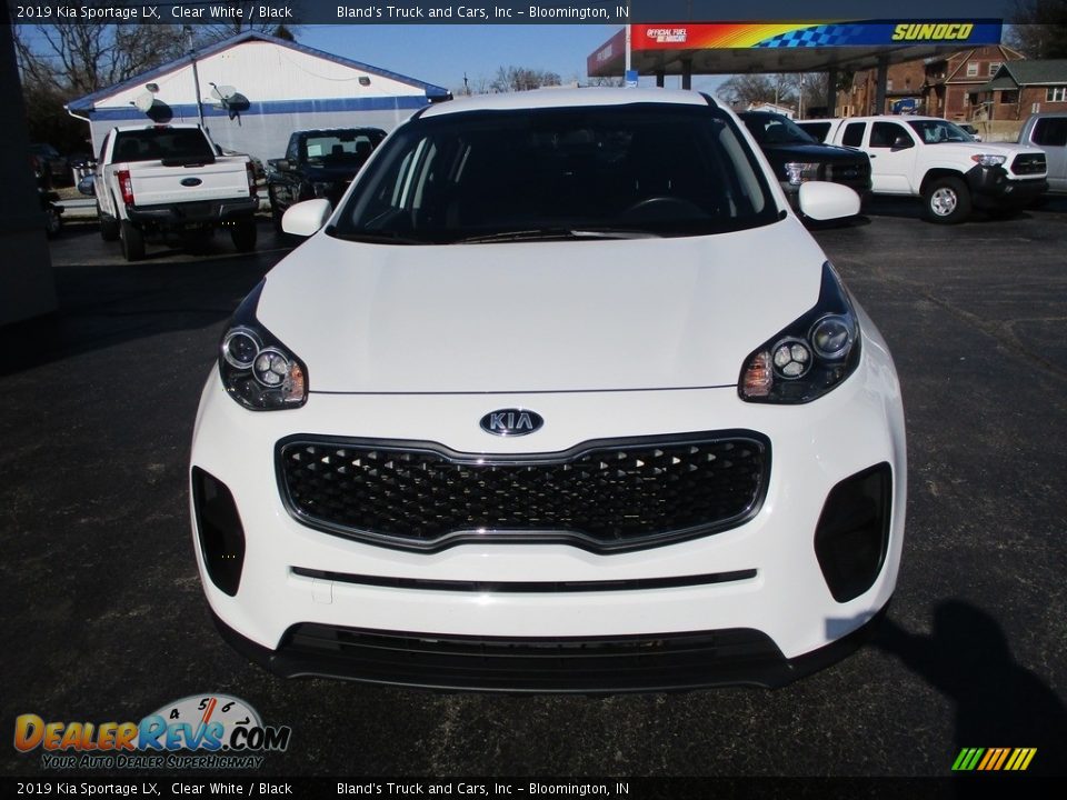 2019 Kia Sportage LX Clear White / Black Photo #21