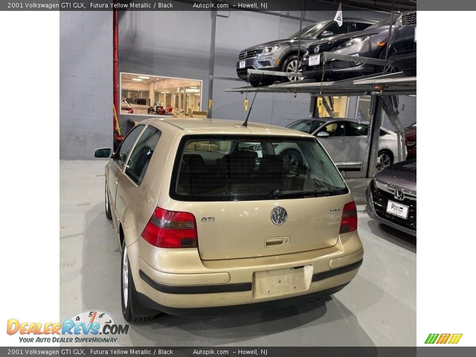 2001 Volkswagen GTI GLX Futura Yellow Metallic / Black Photo #7