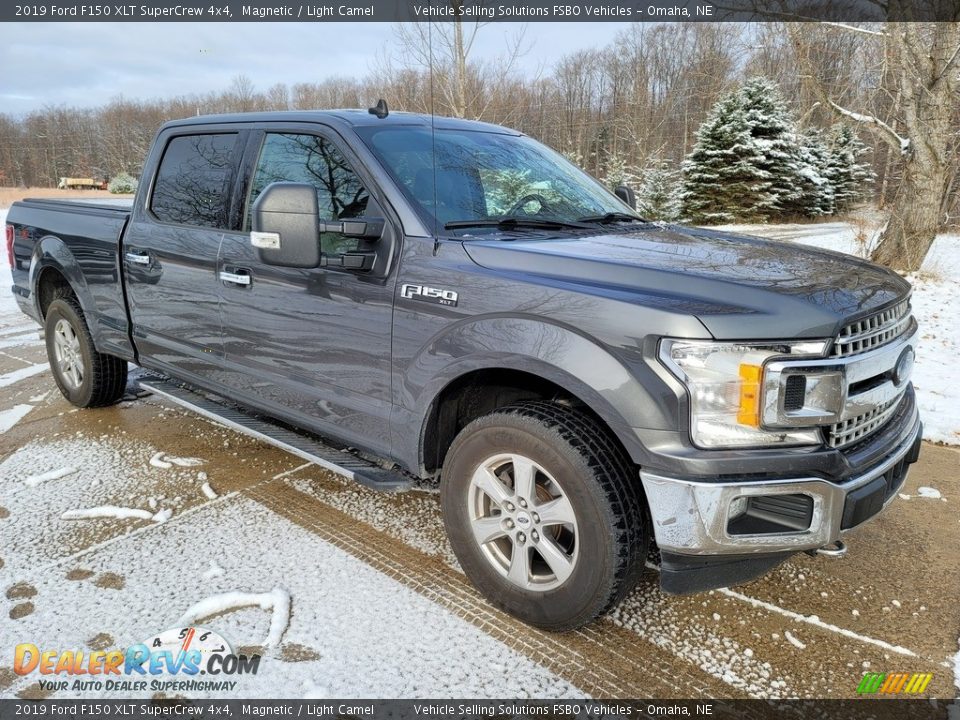 2019 Ford F150 XLT SuperCrew 4x4 Magnetic / Light Camel Photo #2