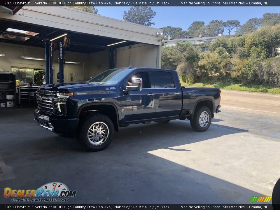 2020 Chevrolet Silverado 2500HD High Country Crew Cab 4x4 Northsky Blue Metallic / Jet Black Photo #3