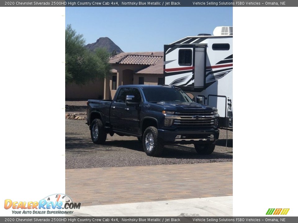 2020 Chevrolet Silverado 2500HD High Country Crew Cab 4x4 Northsky Blue Metallic / Jet Black Photo #4