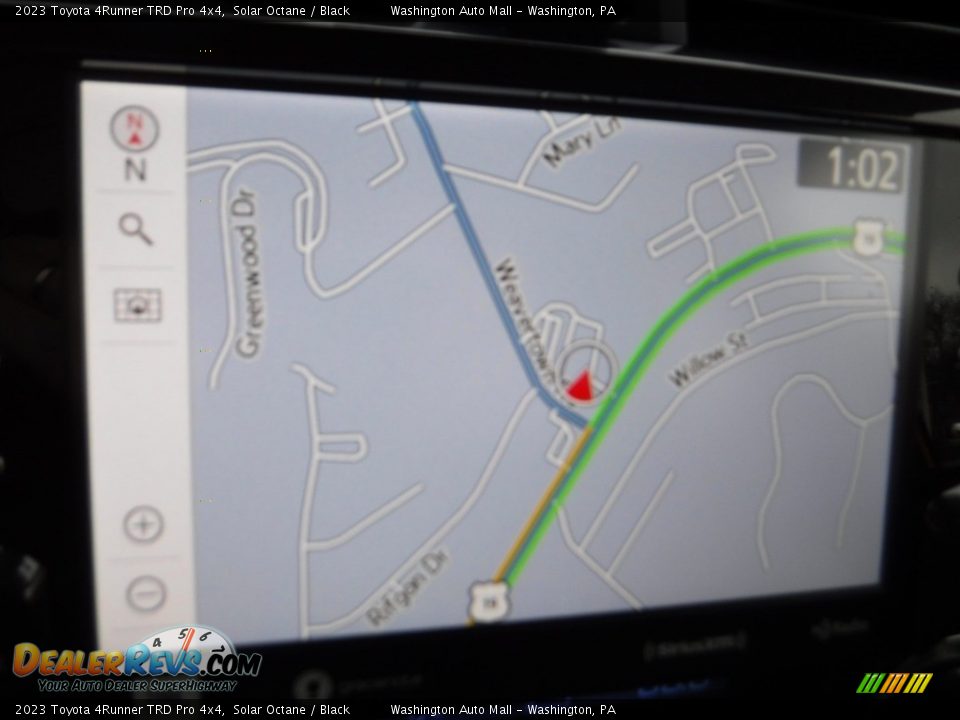Navigation of 2023 Toyota 4Runner TRD Pro 4x4 Photo #5