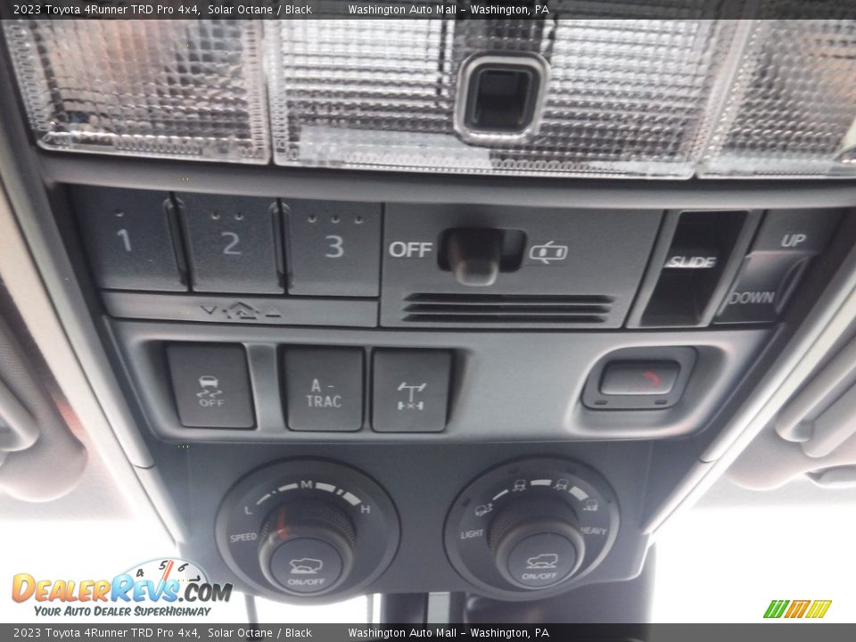 Controls of 2023 Toyota 4Runner TRD Pro 4x4 Photo #8