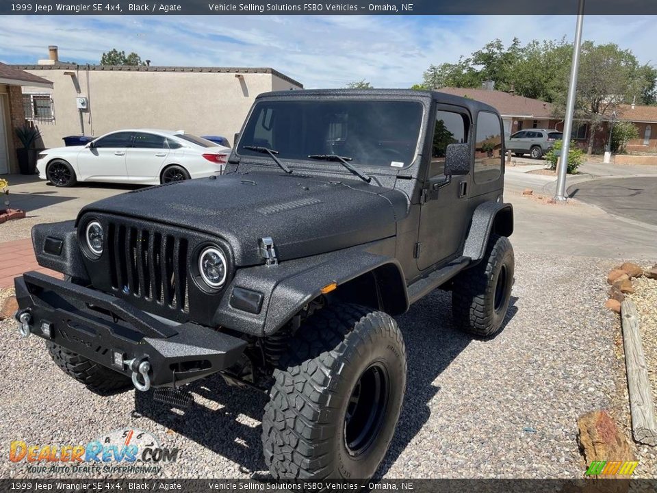 1999 Jeep Wrangler SE 4x4 Black / Agate Photo #1