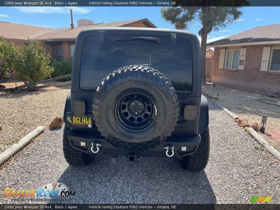 1999 Jeep Wrangler SE 4x4 Black / Agate Photo #2