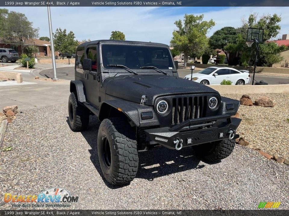 1999 Jeep Wrangler SE 4x4 Black / Agate Photo #4