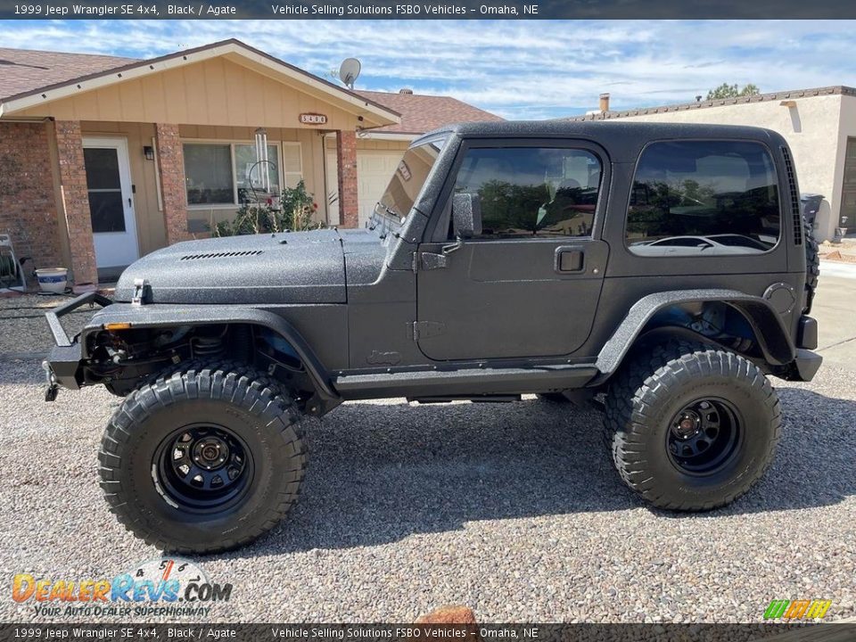 1999 Jeep Wrangler SE 4x4 Black / Agate Photo #6