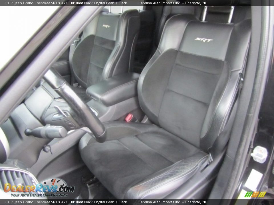 Front Seat of 2012 Jeep Grand Cherokee SRT8 4x4 Photo #18