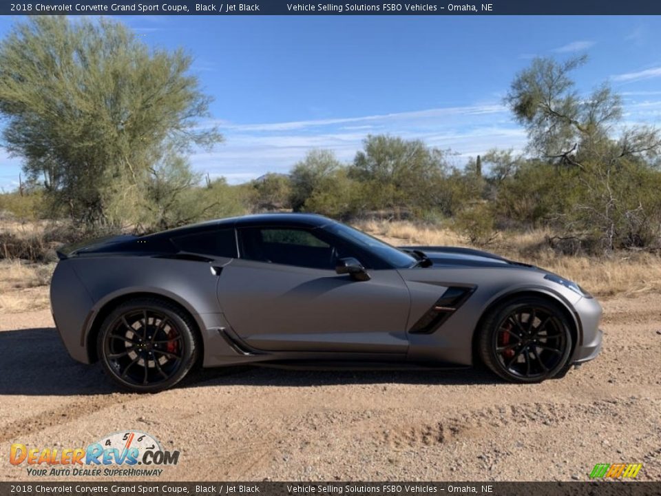 Black 2018 Chevrolet Corvette Grand Sport Coupe Photo #5