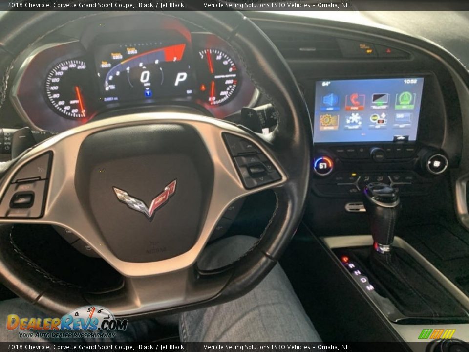 2018 Chevrolet Corvette Grand Sport Coupe Steering Wheel Photo #9