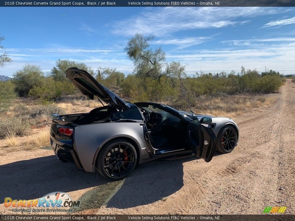 Black 2018 Chevrolet Corvette Grand Sport Coupe Photo #15