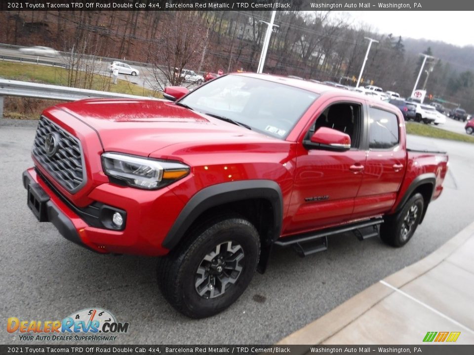Barcelona Red Metallic 2021 Toyota Tacoma TRD Off Road Double Cab 4x4 Photo #16