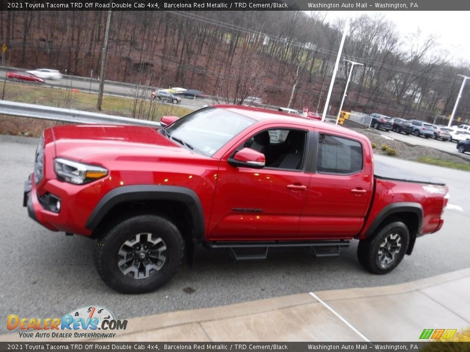 Barcelona Red Metallic 2021 Toyota Tacoma TRD Off Road Double Cab 4x4 Photo #17