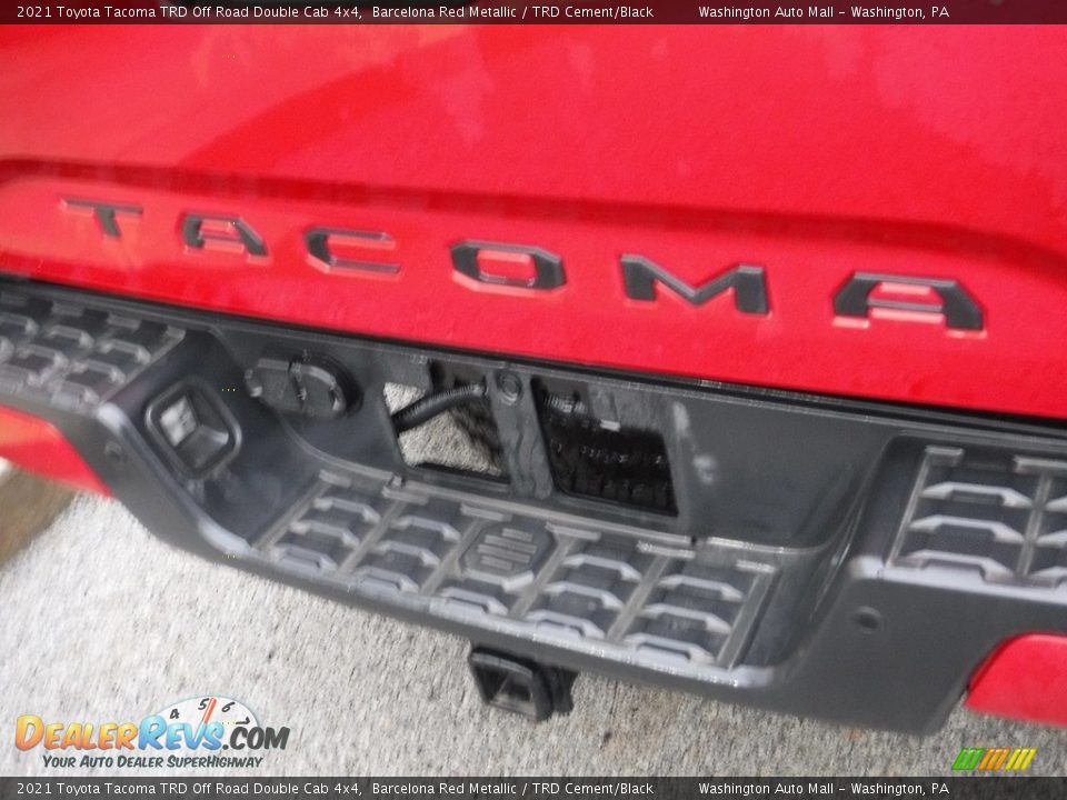 2021 Toyota Tacoma TRD Off Road Double Cab 4x4 Barcelona Red Metallic / TRD Cement/Black Photo #20