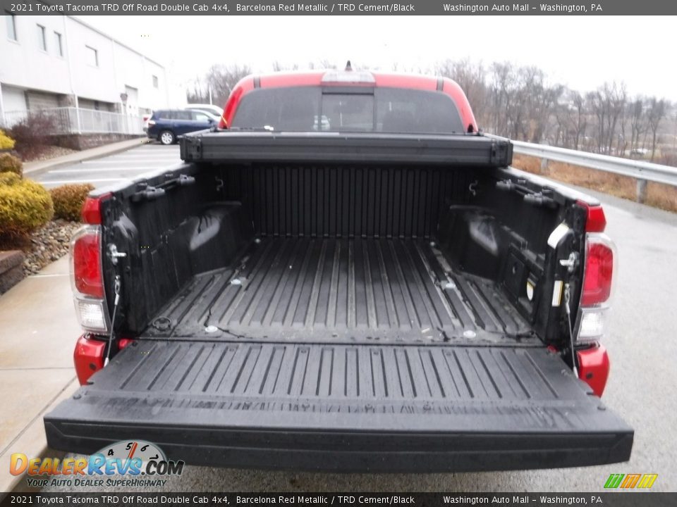 2021 Toyota Tacoma TRD Off Road Double Cab 4x4 Barcelona Red Metallic / TRD Cement/Black Photo #23