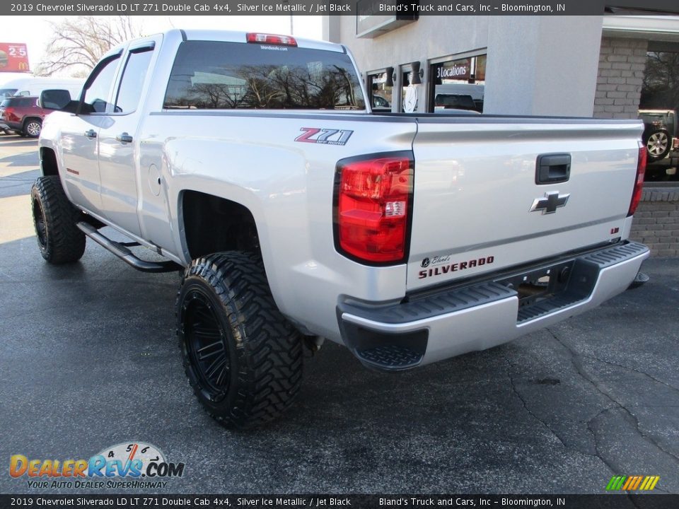 2019 Chevrolet Silverado LD LT Z71 Double Cab 4x4 Silver Ice Metallic / Jet Black Photo #3