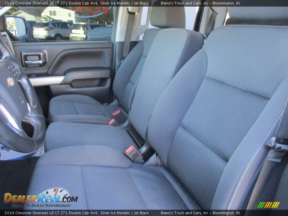 2019 Chevrolet Silverado LD LT Z71 Double Cab 4x4 Silver Ice Metallic / Jet Black Photo #8