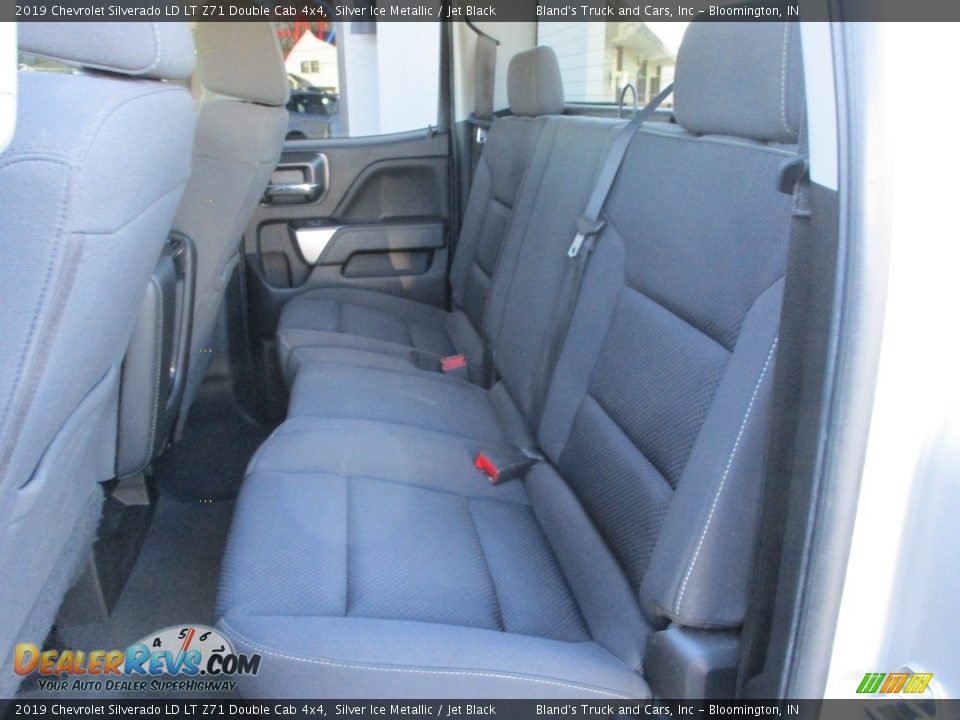 2019 Chevrolet Silverado LD LT Z71 Double Cab 4x4 Silver Ice Metallic / Jet Black Photo #9