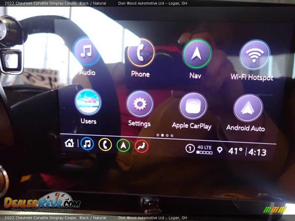 Controls of 2022 Chevrolet Corvette Stingray Coupe Photo #3