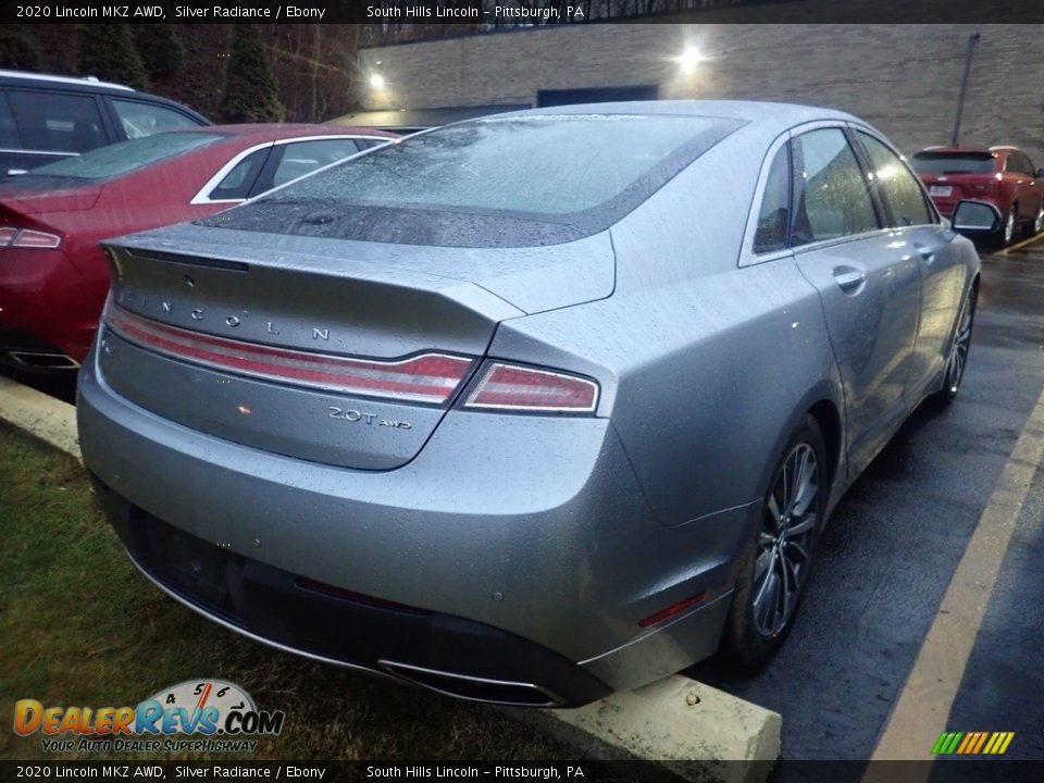 2020 Lincoln MKZ AWD Silver Radiance / Ebony Photo #4