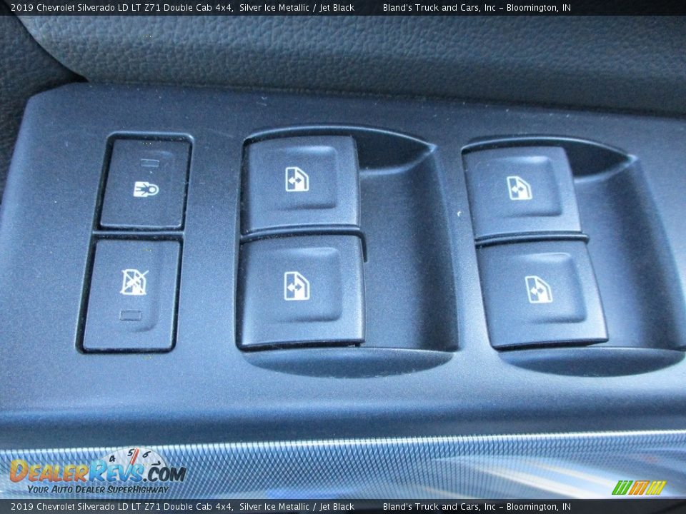 2019 Chevrolet Silverado LD LT Z71 Double Cab 4x4 Silver Ice Metallic / Jet Black Photo #11